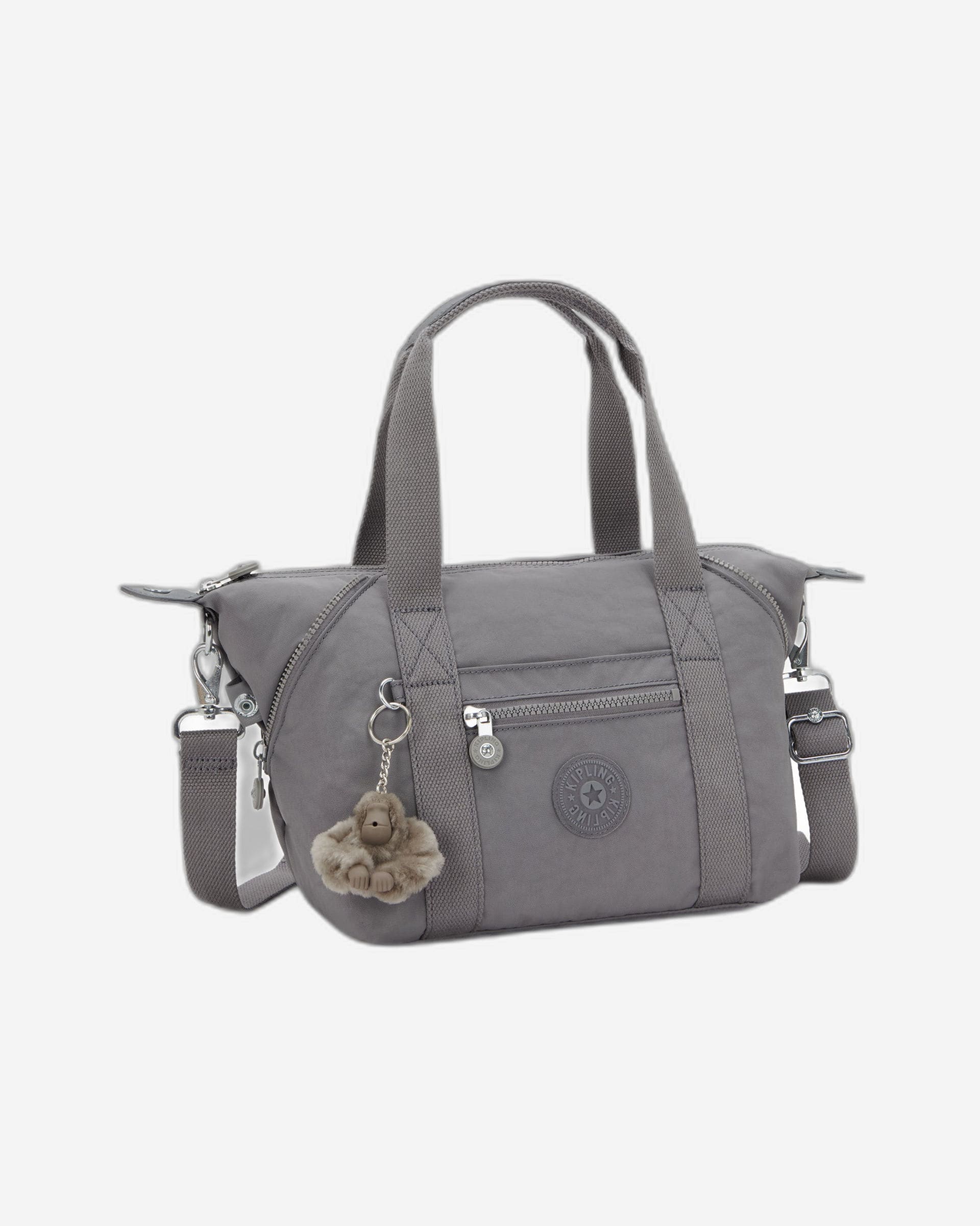 Kipling Art Mini Handbag Inviting Grey - detail view