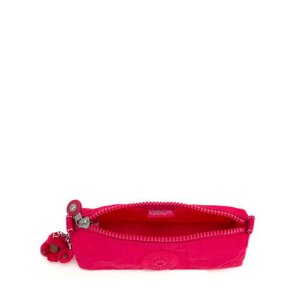 Kipling FREEDOM Pencil Case True Pink Medium - detail view