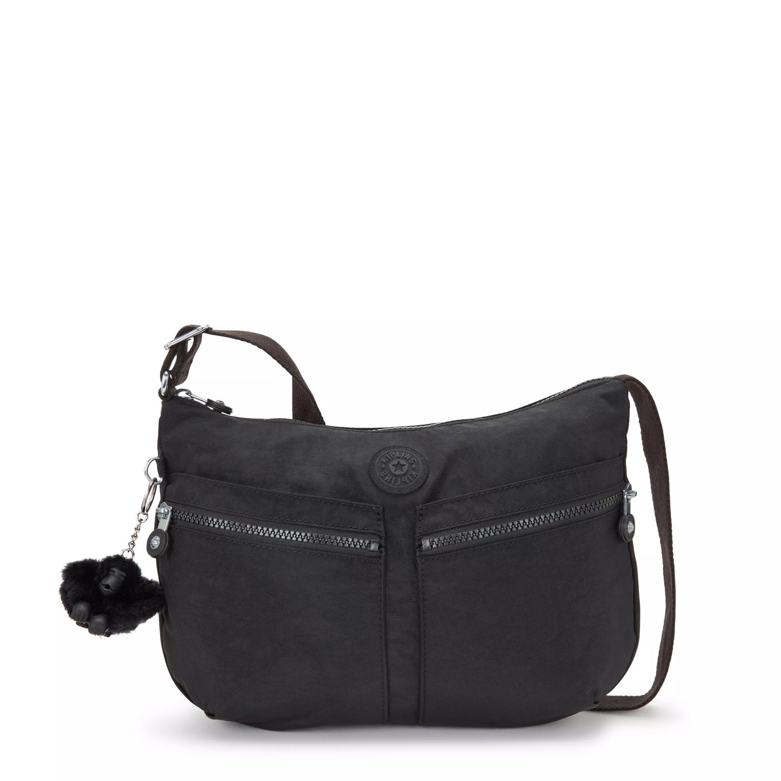 Kipling IZELLAH Crossbody Bag Black Noir - front view