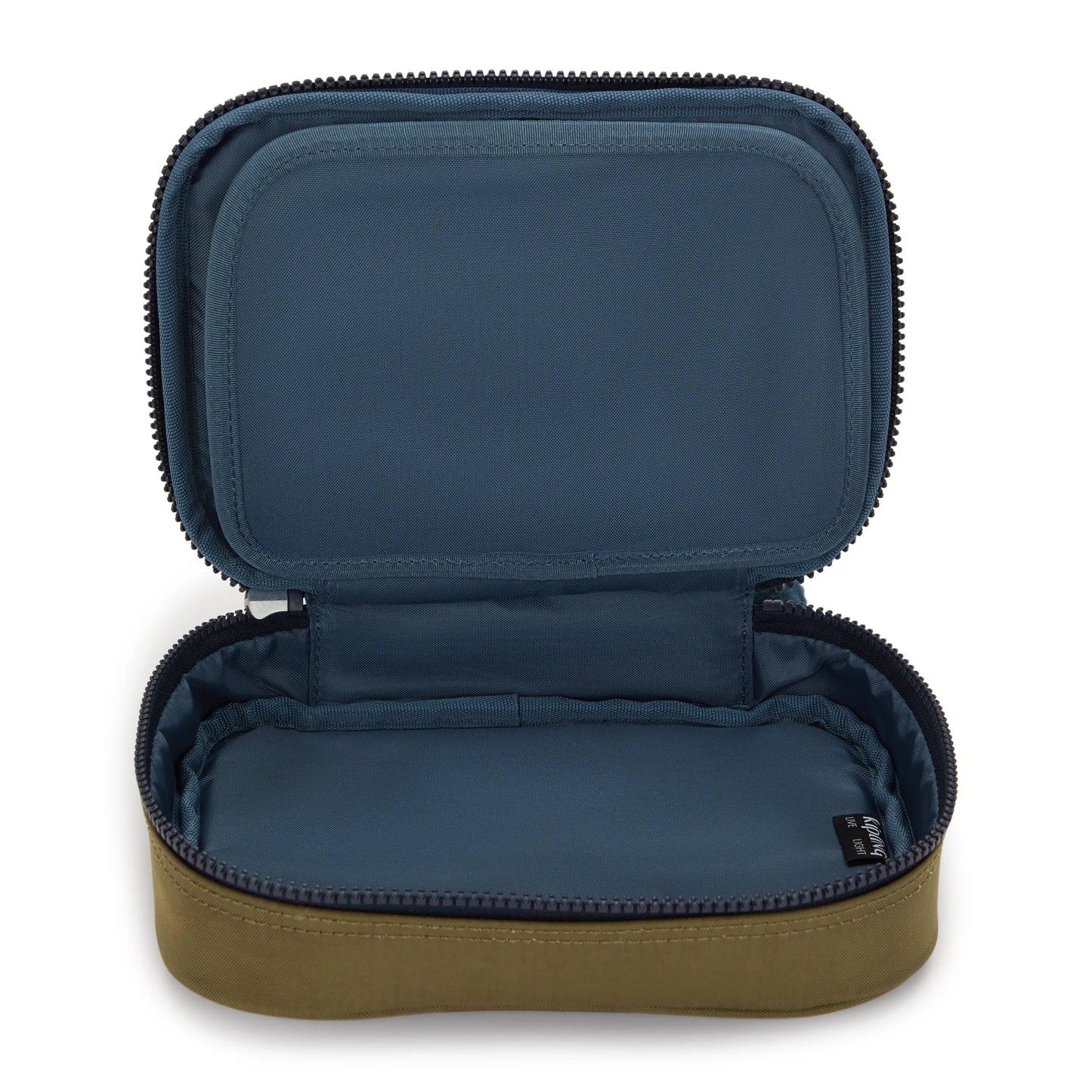 Kipling 100 PENS Pencase Treasure Green - detail