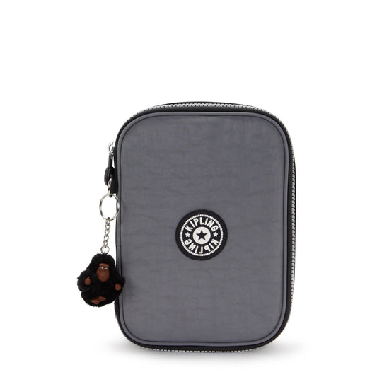 Kipling 100 PENS Pencase Space Black Large - front view