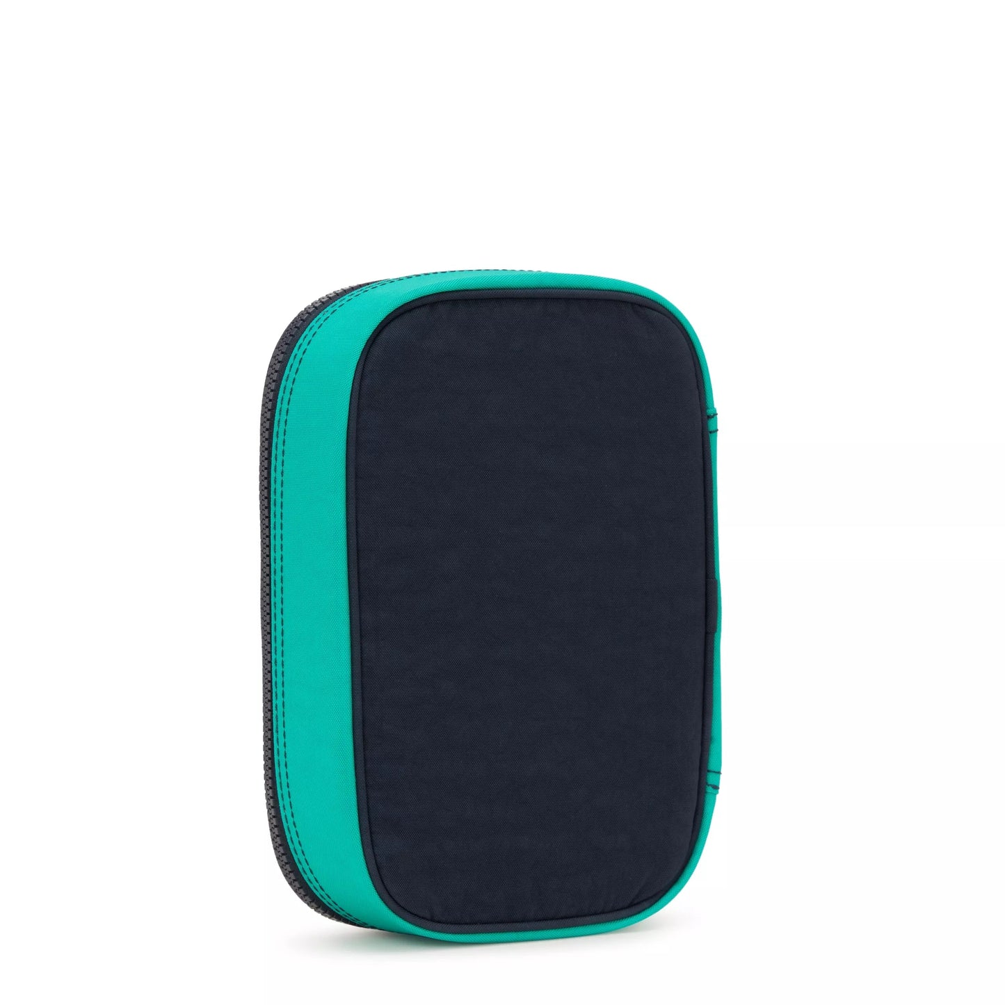 Kipling 100 PENS Large Pencase Blue Green Block detail