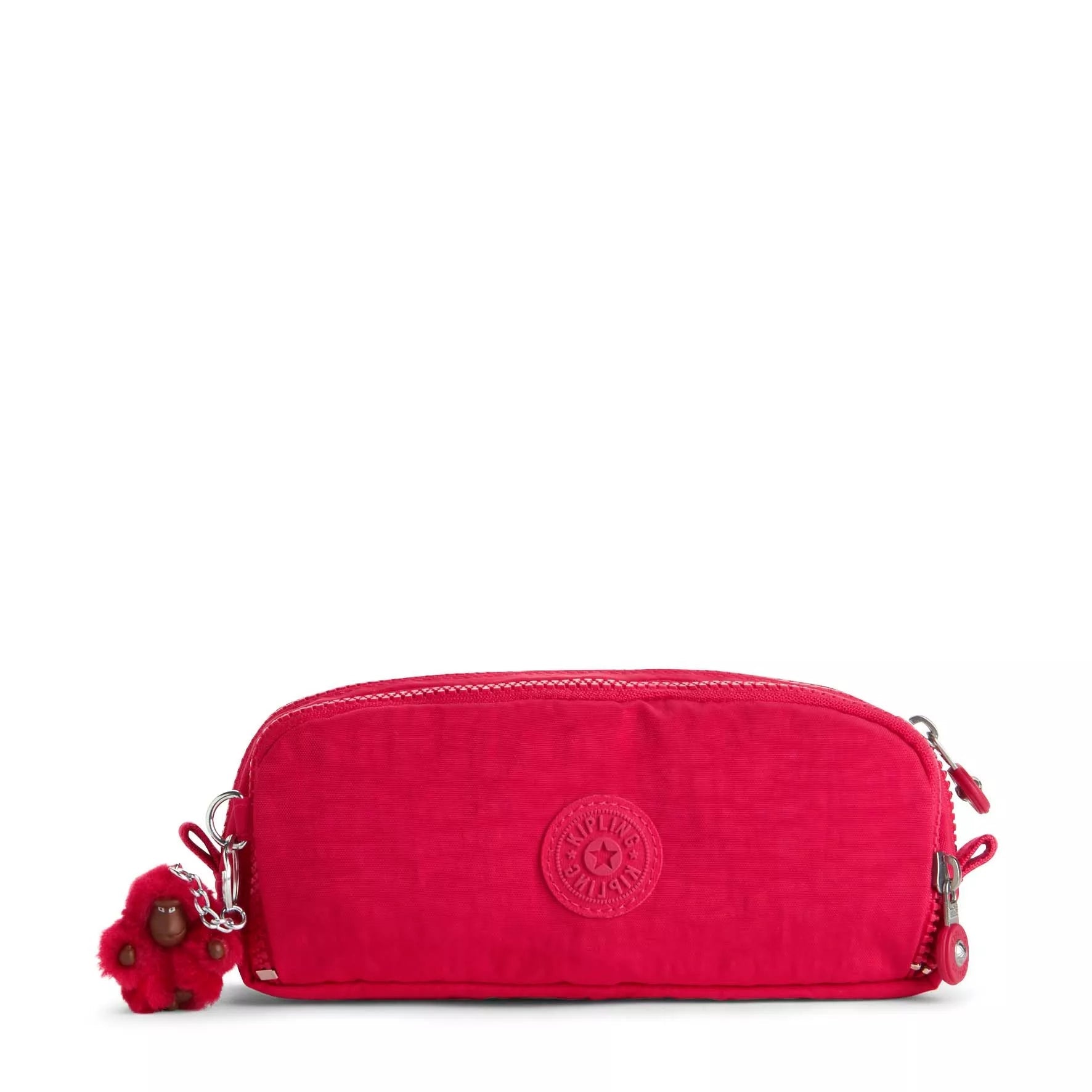 Kipling GITROY Pencil Case True Pink Large - front view
