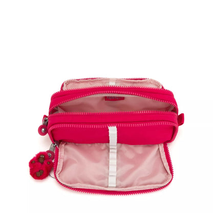 Kipling GITROY Pencil Case True Pink Large - detail view