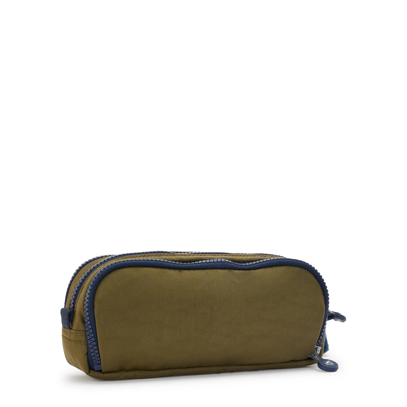 Kipling Gitroy Pencil Case Treasure Green Large - open view