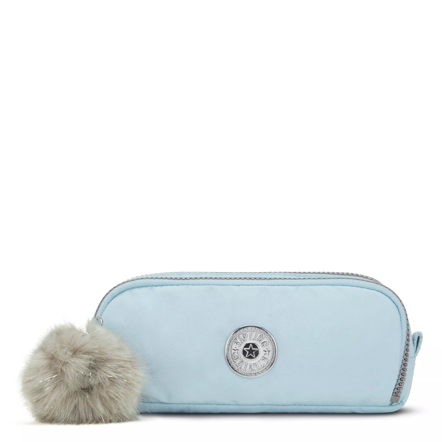Kipling Gitroy Pencil Case Bridal Blue Large - front view