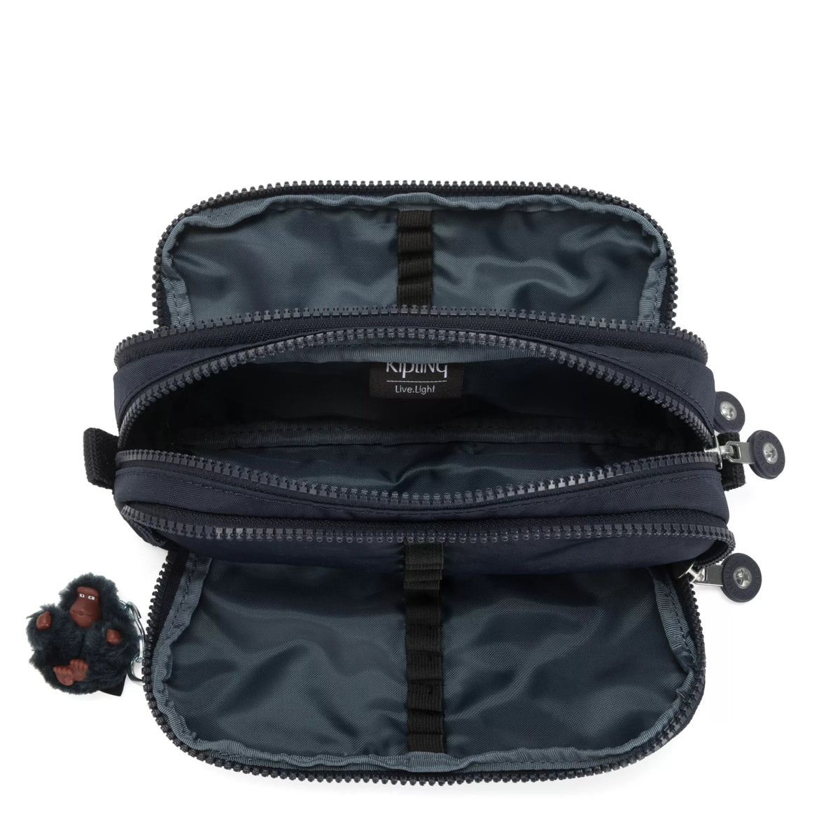 Kipling - GITROY Pencil Case True Blue Tonal | Large Kipling - GITROY Pencil Case True Blue Tonal | Large