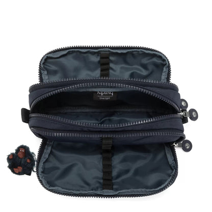 Kipling GITROY Pencil Case True Blue Tonal Large - detail