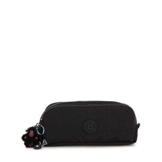 Kipling Gitroy Pencil Case True Black Large - front view