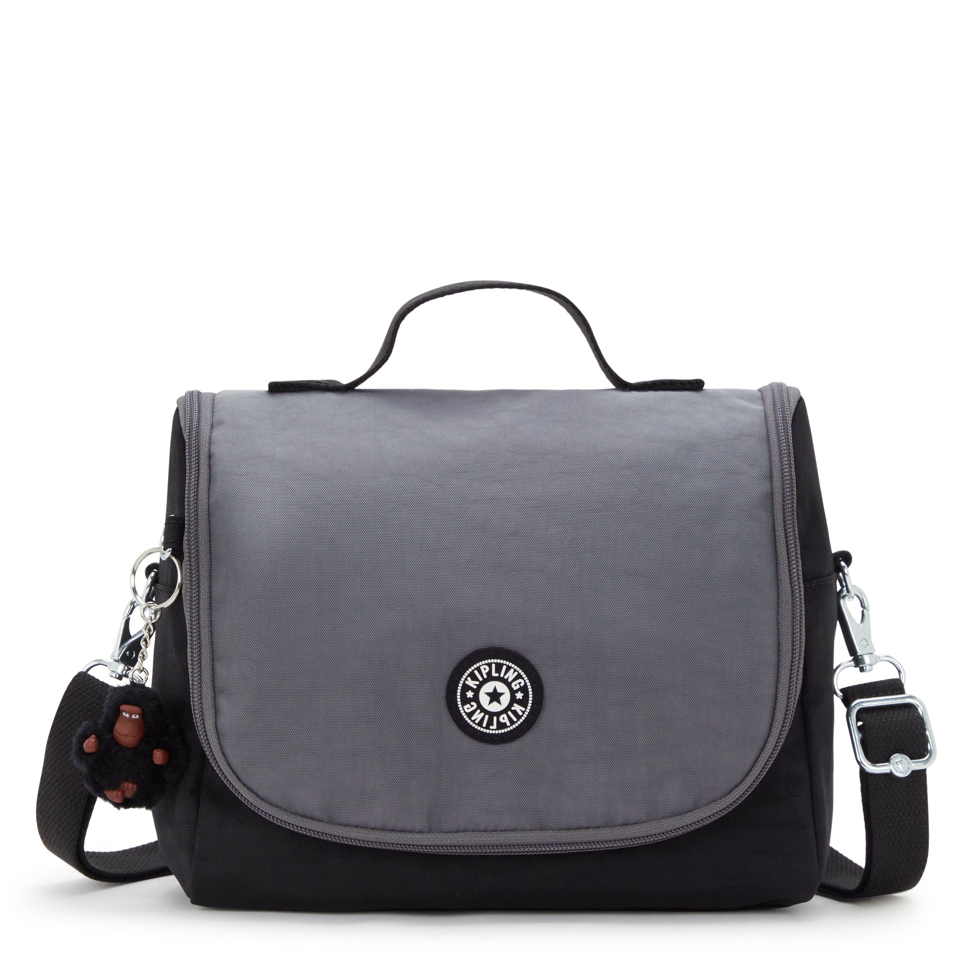 Kipling New Kichirou Insulated Lunch Bag Space Black Block - Large