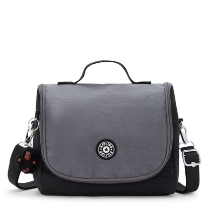 Kipling New Kichirou Insulated Lunch Bag Space Black Block - Large