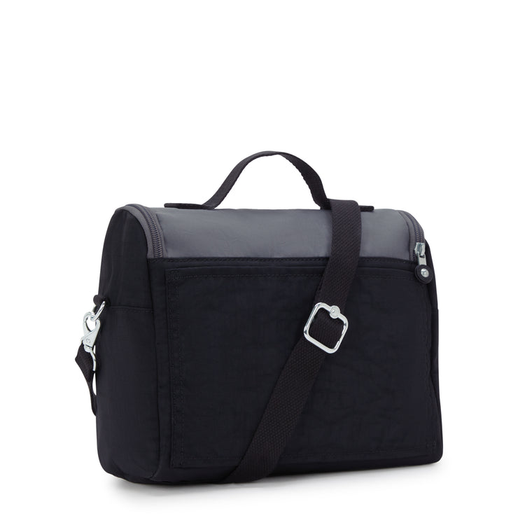 Kipling New Kichirou Insulated Lunch Bag Space Black Block - Large - side view