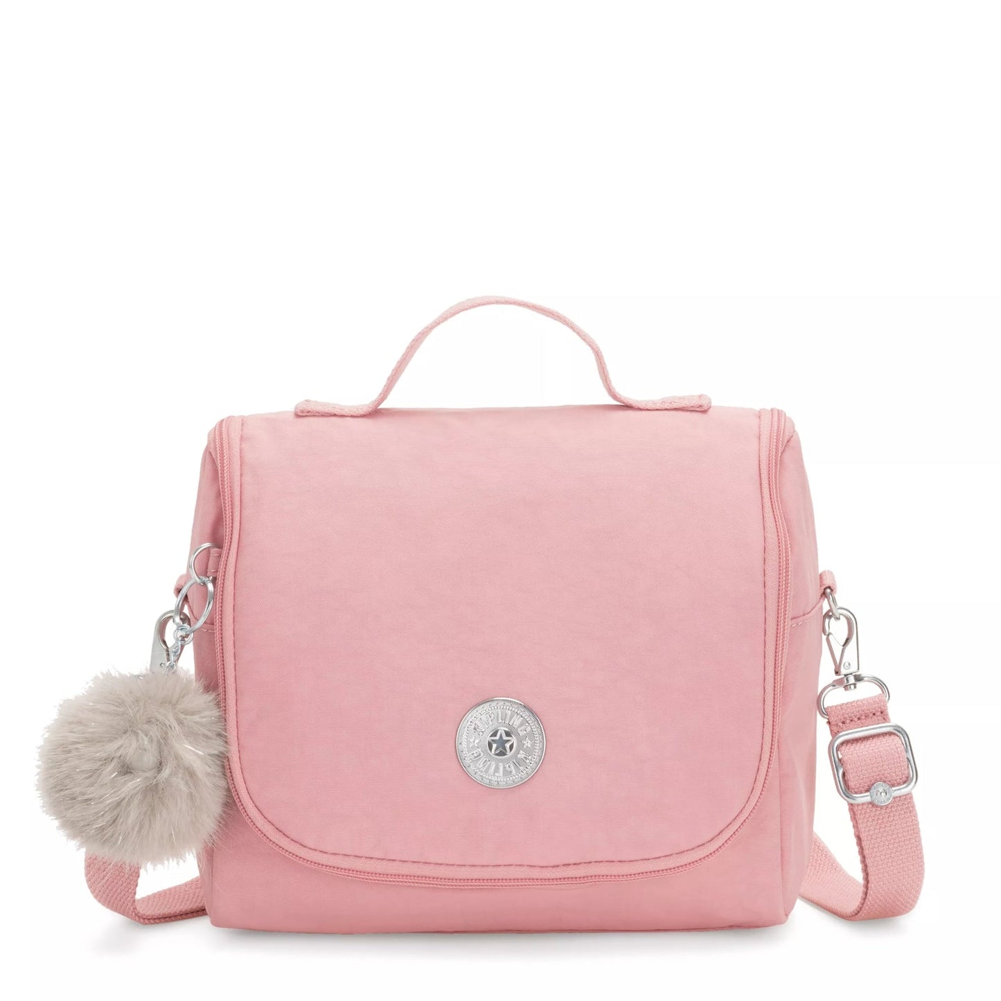 Kipling New Kichirou Insulated Lunch Bag Bridal Rose - front view