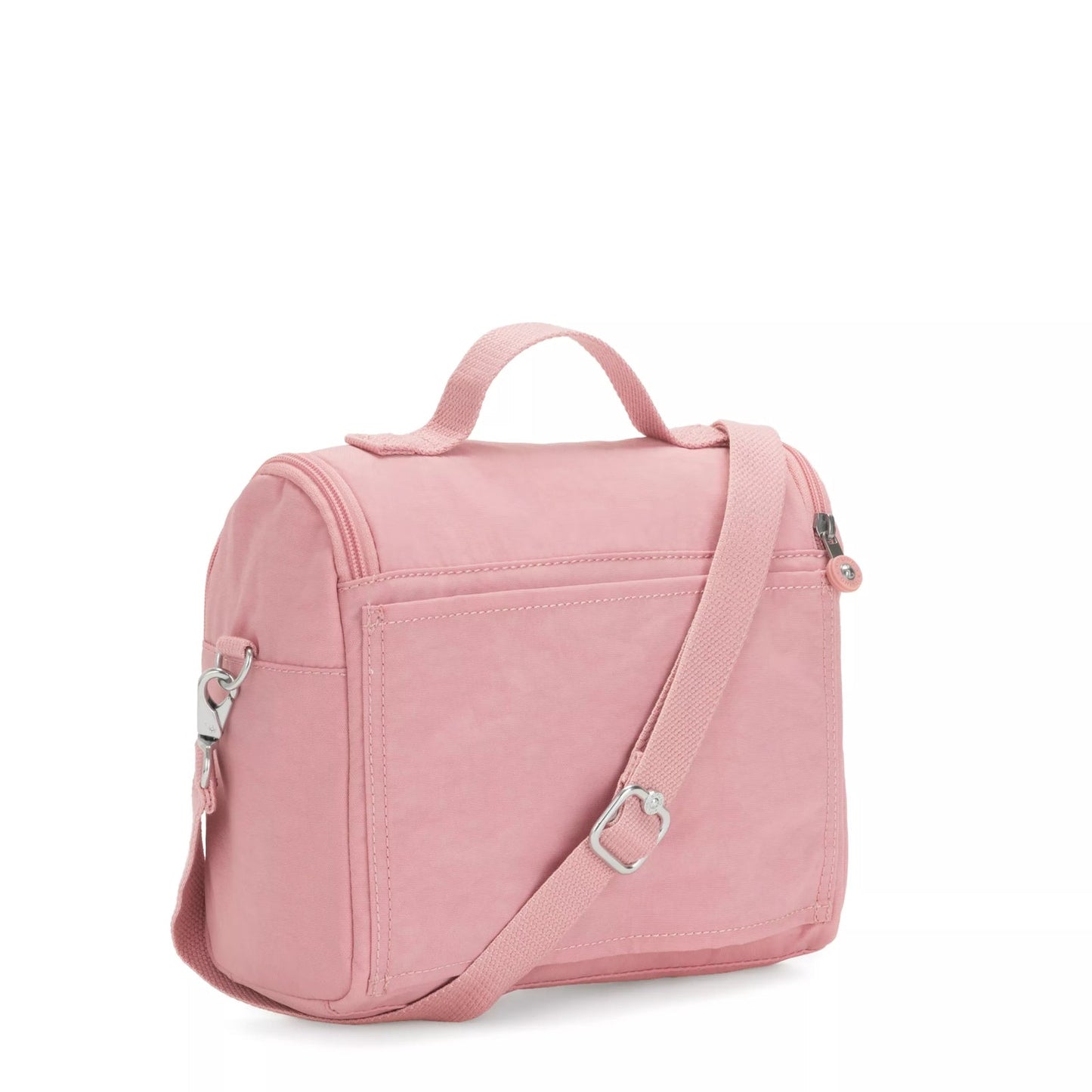 Kipling New Kichirou Insulated Lunch Bag Bridal Rose - side/strap view