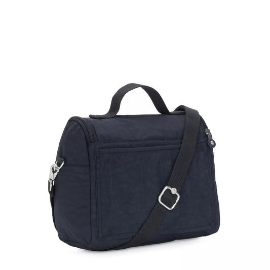 Kipling Kichirou Insulated Lunch Bag True Blue Tonal Large - side view — BambiniJO Jordan