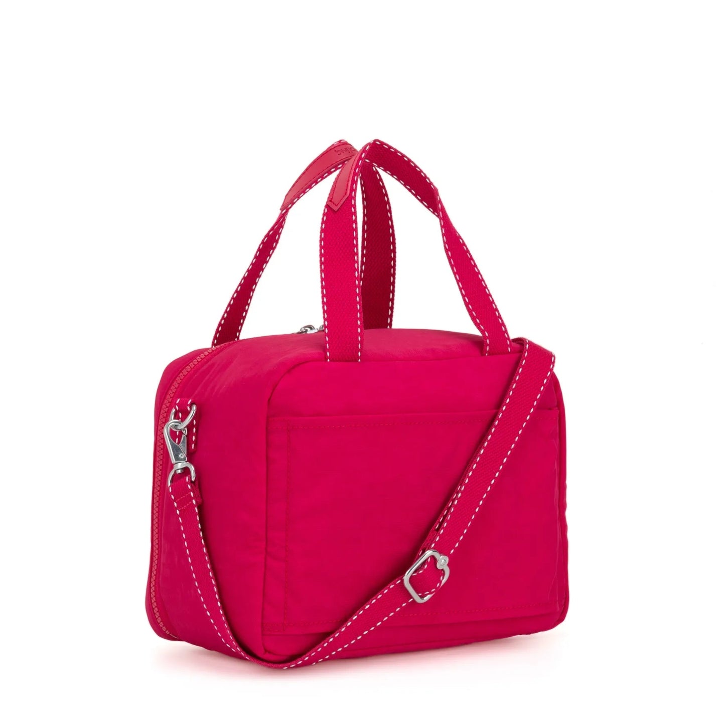 Kipling MIYO Insulated Lunch Bag True Pink - side view