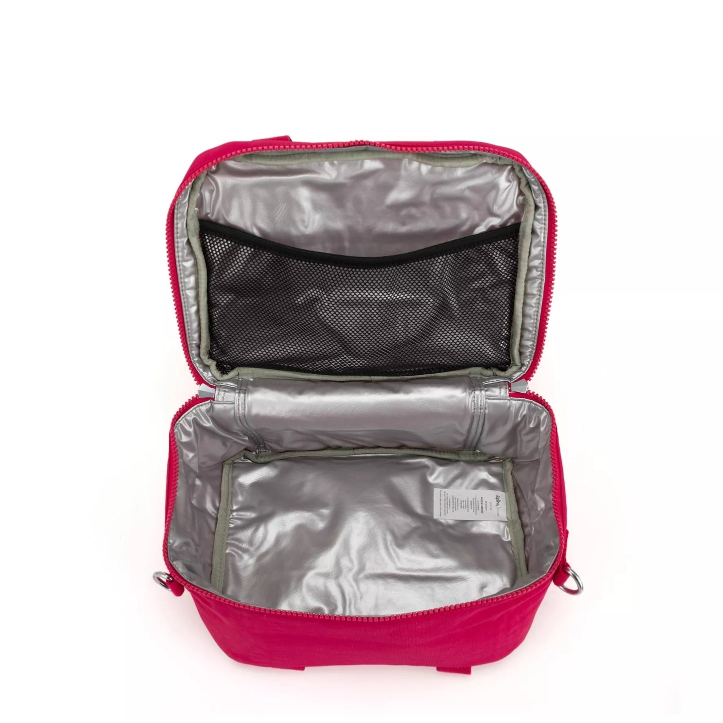 Kipling MIYO Insulated Lunch Bag True Pink - detail view