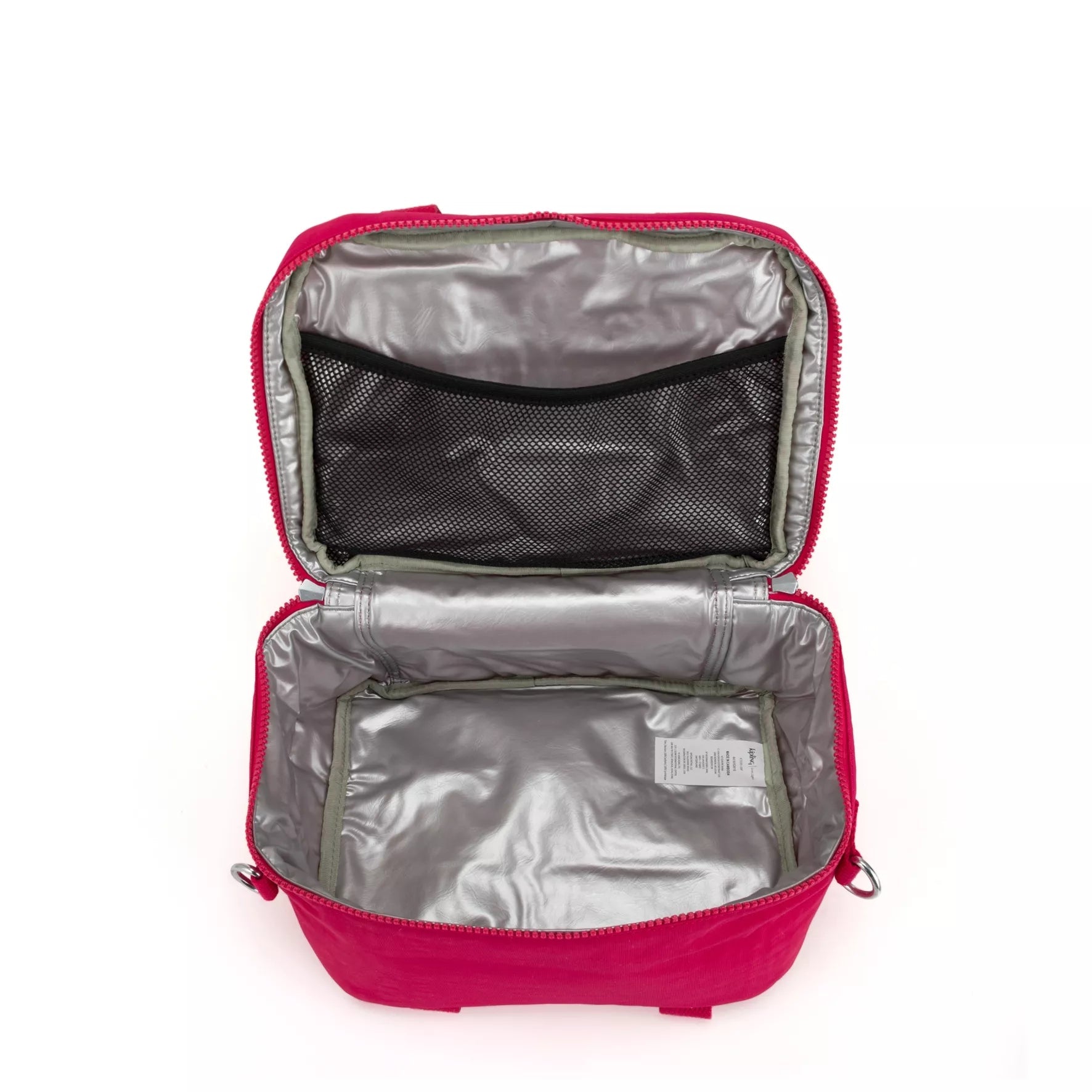Kipling MIYO Insulated Lunch Bag True Pink - detail view
