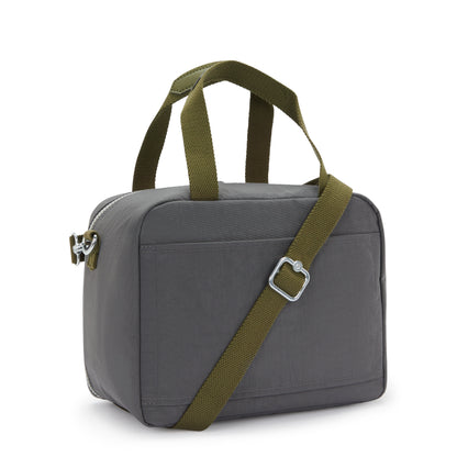 Kipling MIYO Insulated Lunch Bag Back To Grey - side view