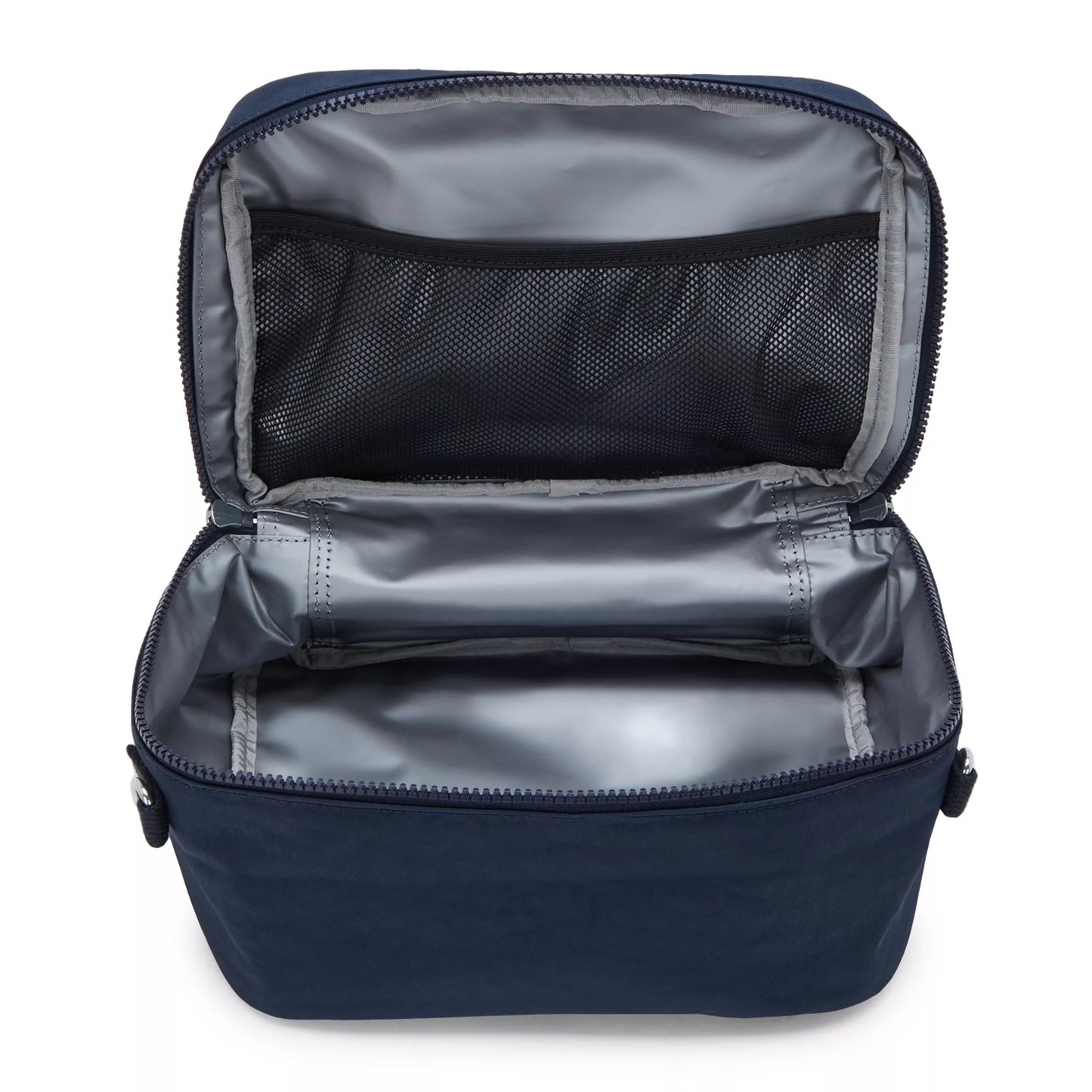 Kipling MIYO Insulated Lunch Bag with Trolley Sleeve - Blue Green Block, trolley sleeve