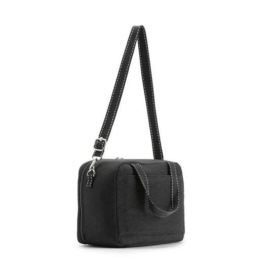 Kipling MIYO Insulated Lunch Bag True Black - side view — BambiniJO Jordan