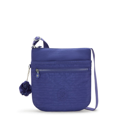 Kipling ARTO Cross-Body Shoulder Bag Smooth Ocean Blue - Medium - front view