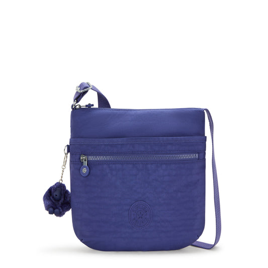Kipling ARTO Cross-Body Shoulder Bag Smooth Ocean Blue - Medium - front view