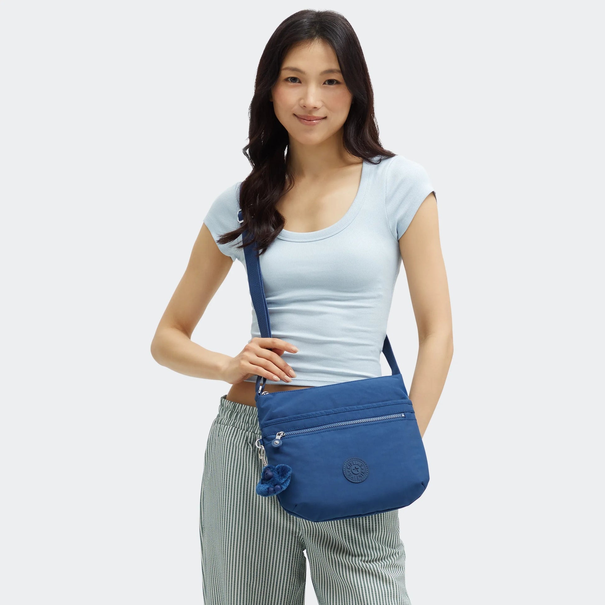 Kipling ARTO Cross-Body Shoulder Bag Casual Blue - alternate view