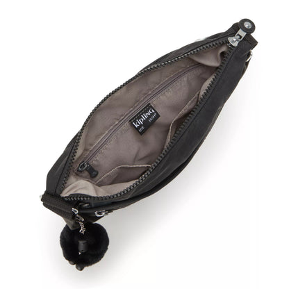 Kipling ARTO Cross-Body Shoulder Bag Black Noir - detail