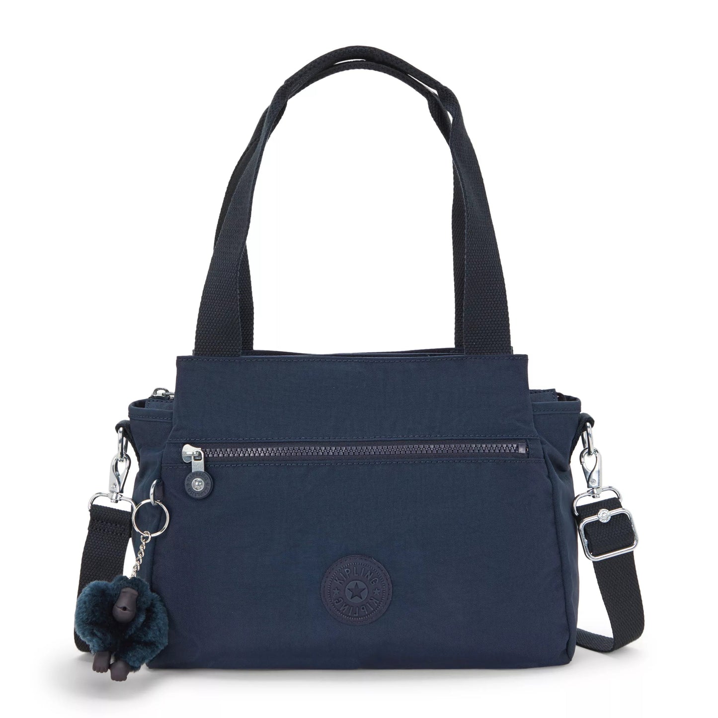 Kipling ELYSIA Shoulder Bag Blue Bleu 2 Medium - front