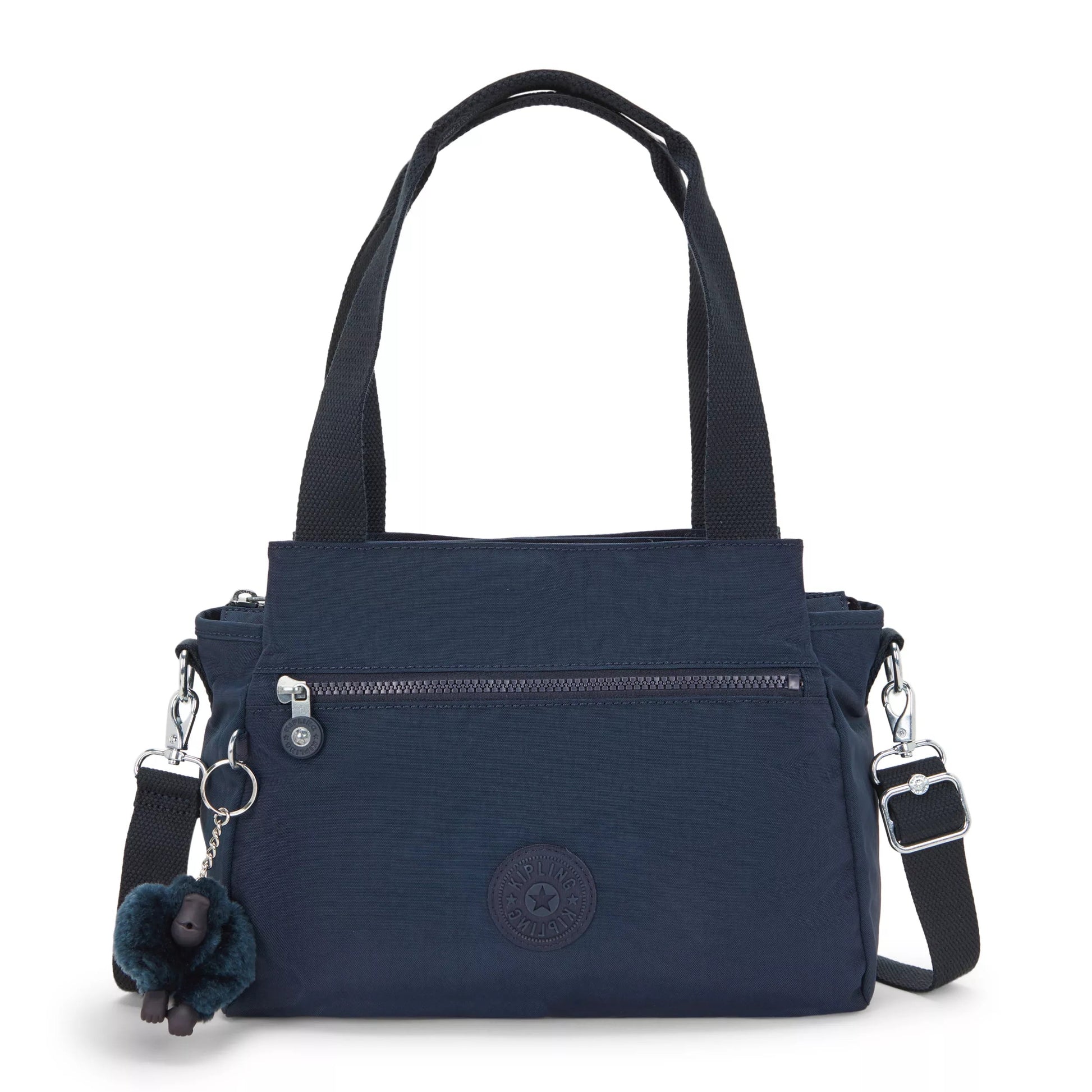 Kipling ELYSIA Shoulder Bag Blue Bleu 2 Medium - front