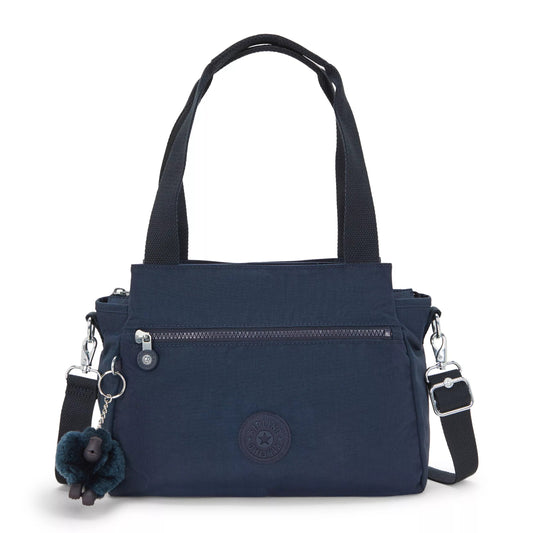 Kipling ELYSIA Shoulder Bag Blue Bleu 2 Medium - front