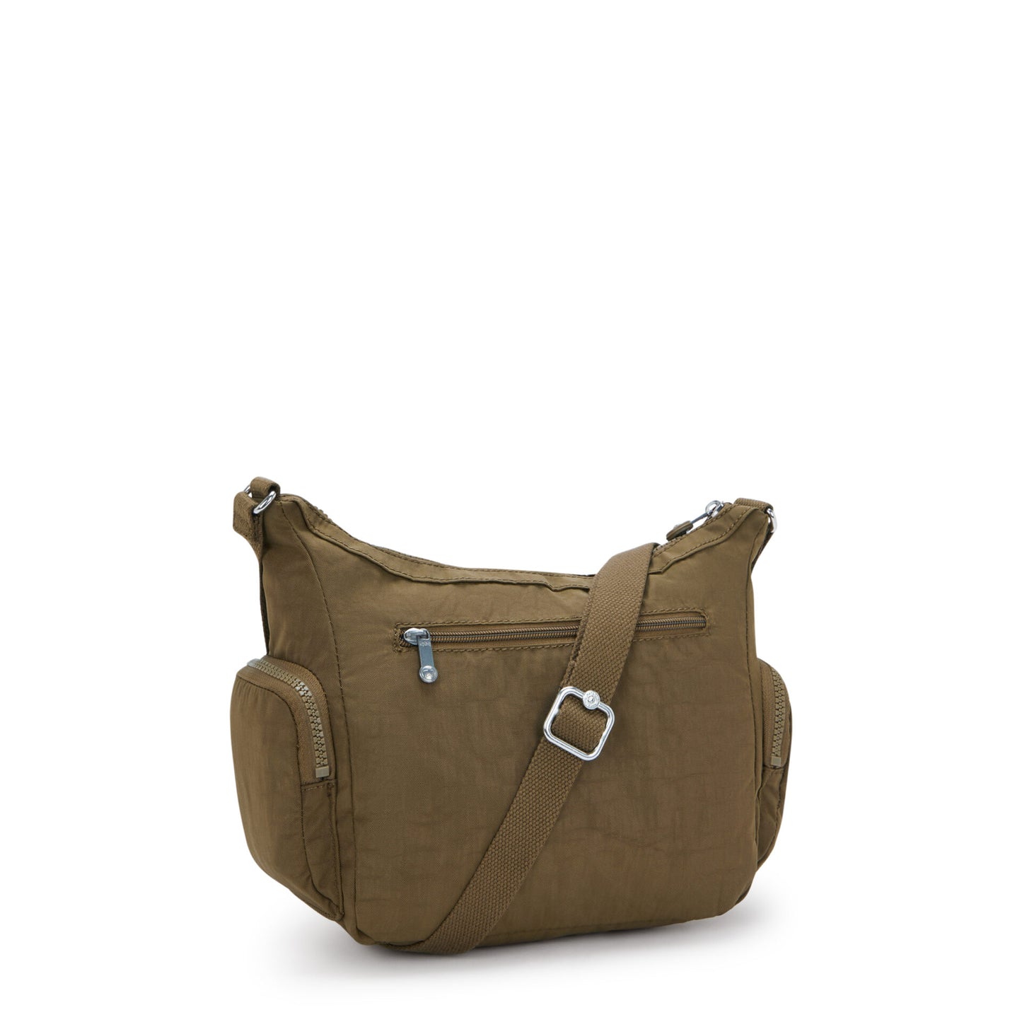 Kipling GABBIE Crossbody Bag Smooth Khaki Small - side view