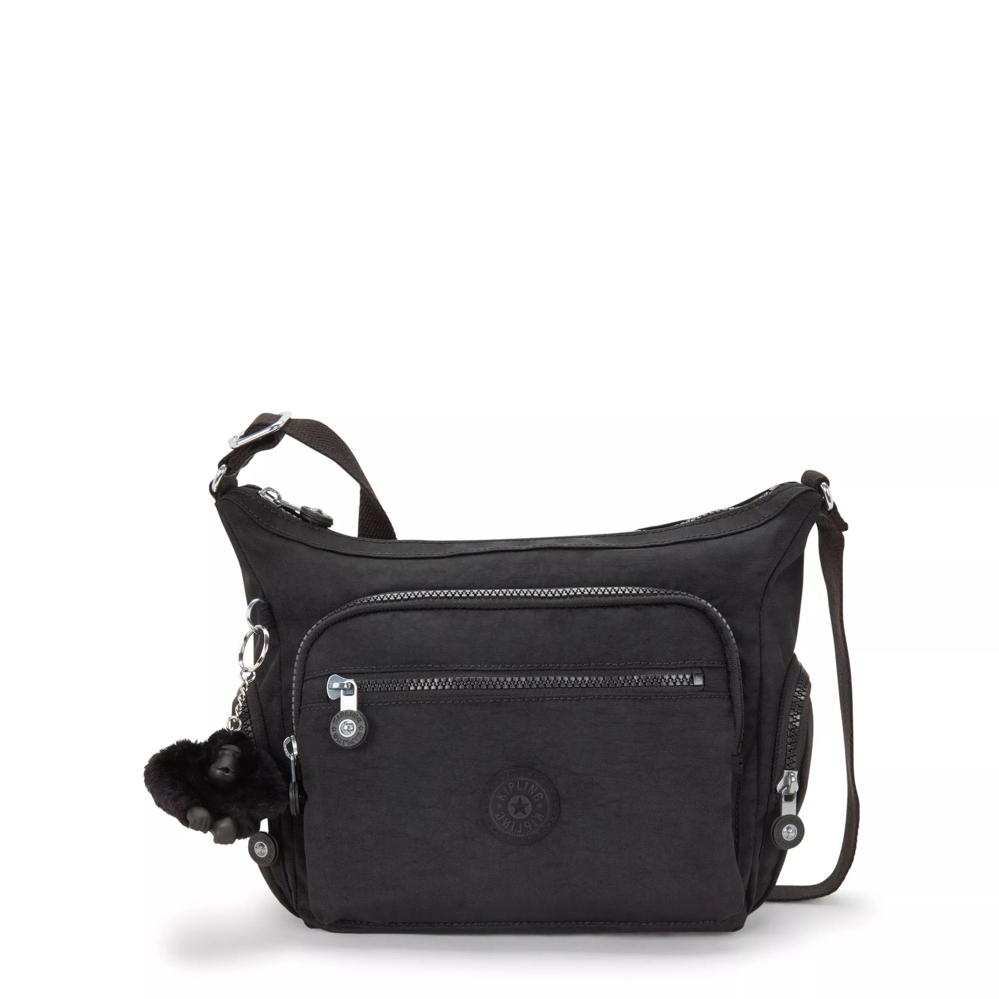 Kipling Gabbie S Crossbody Bag Black Noir - front view