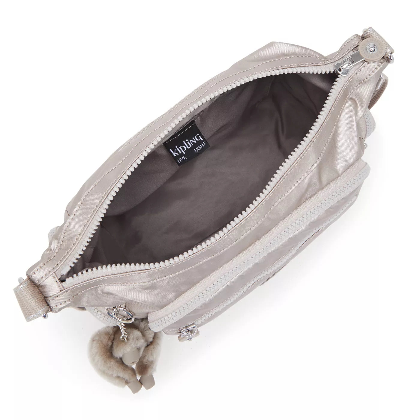 Kipling GABBIE Crossbody Bag Metallic Glow Small - detail view