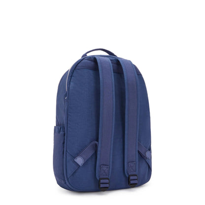 Kipling SEOUL LAP Backpack Casual Blue - side view