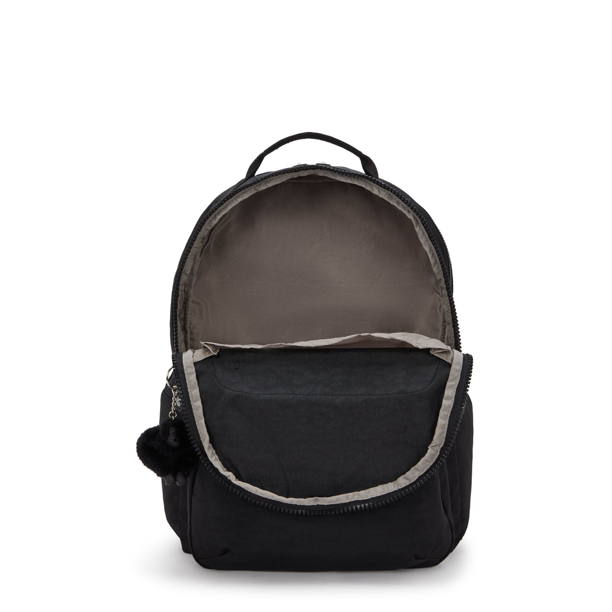 Kipling - SEOUL LAP Backpack with Laptop Protection Black Noir | Large Kipling - SEOUL LAP Backpack with Laptop Protection Black Noir | Large