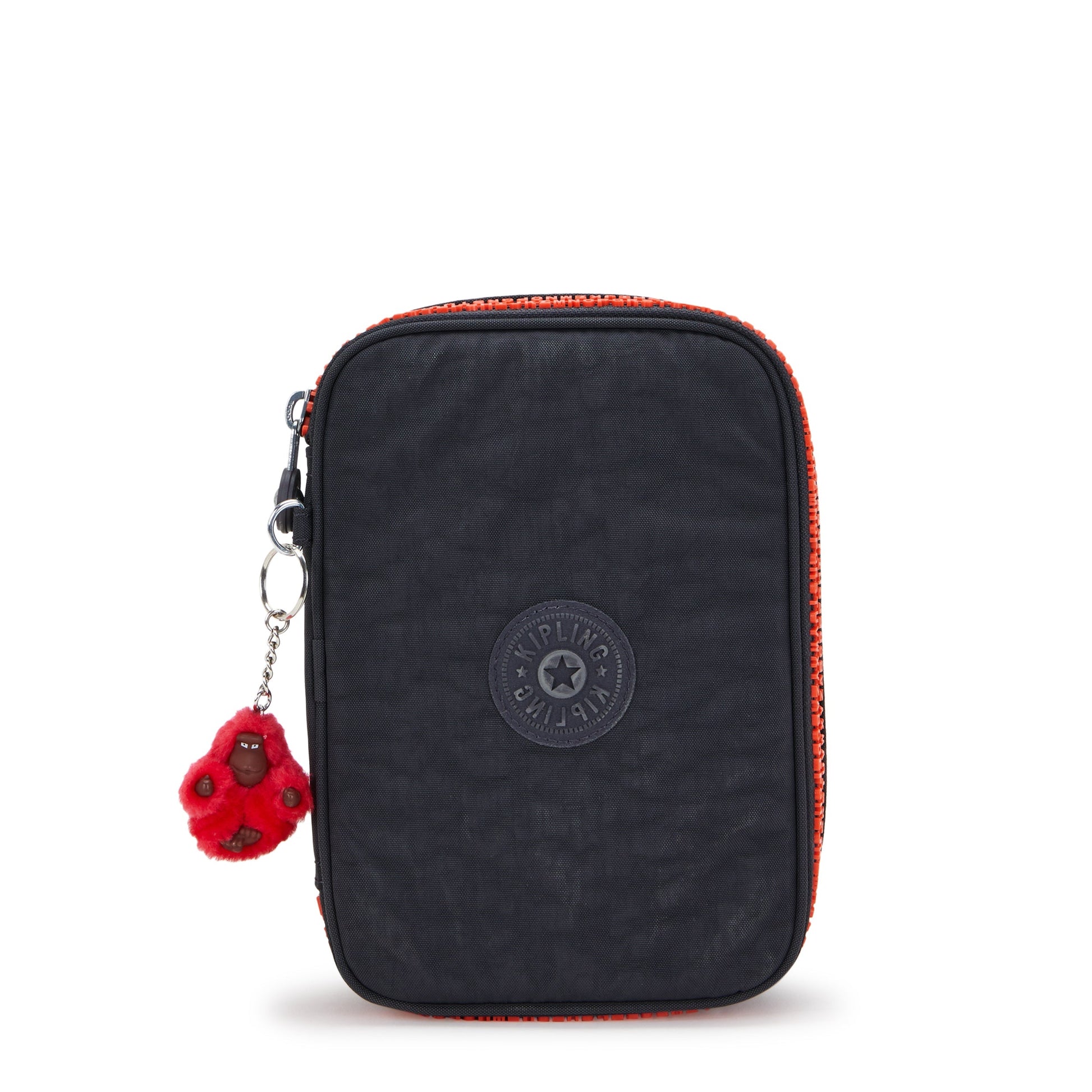 Kipling 100 PENS Pencil Case Iron Letter Fun Large - front view