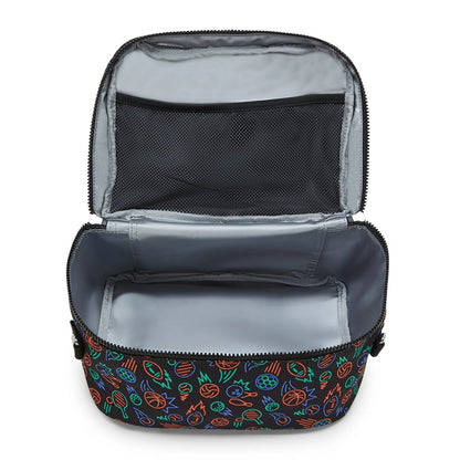Kipling Miyo Medium Lunchbag Sport Doodle - side view