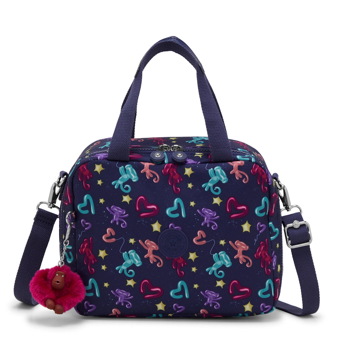 Kipling Miyo Lunch Bag Balloon Monkey - front