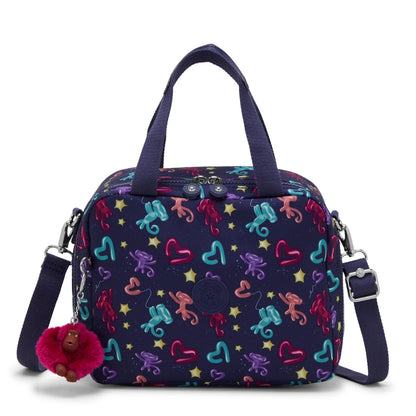 Kipling Miyo Lunch Bag Balloon Monkey - front