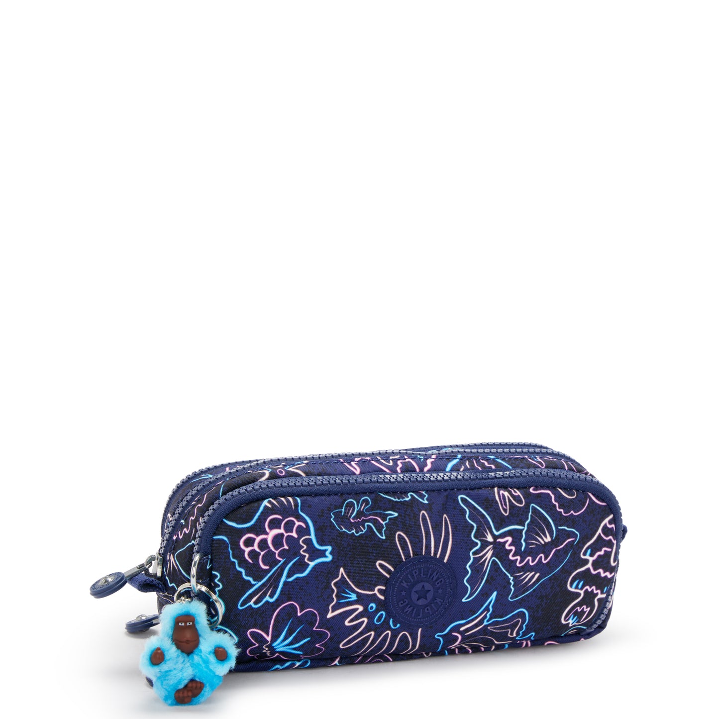Kipling GITROY Pencase Disco Fish Large - detail view