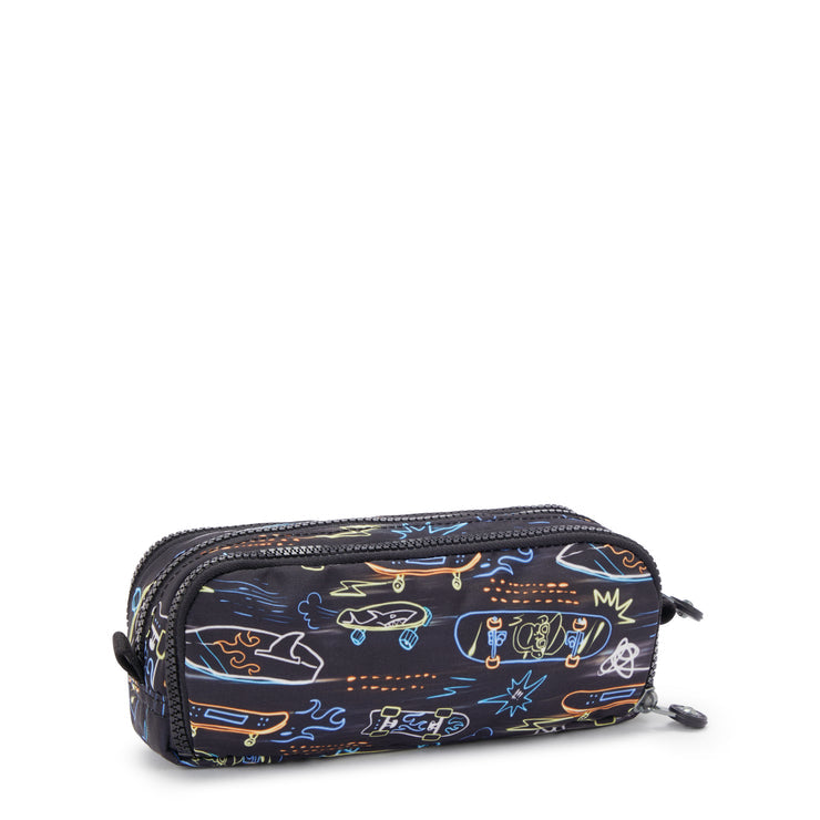 Kipling GITROY Large Pencase Neon Skate - side view