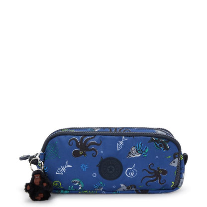 Kipling GITROY Pencil Case Undersea Party Large - front view