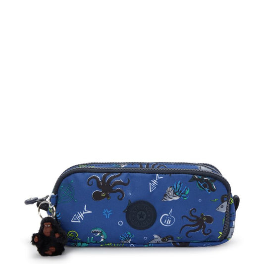 Kipling GITROY Pencil Case Undersea Party Large - front view