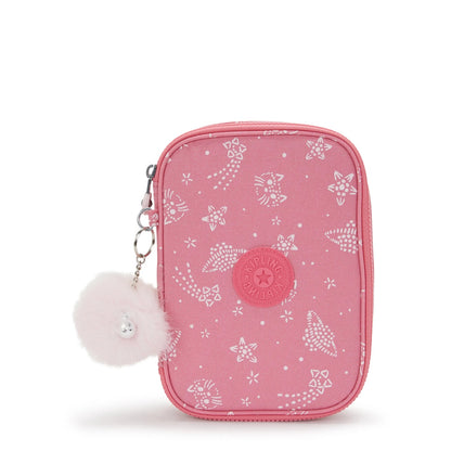 Kipling 100 PENS Pencase Glitter Cats Large