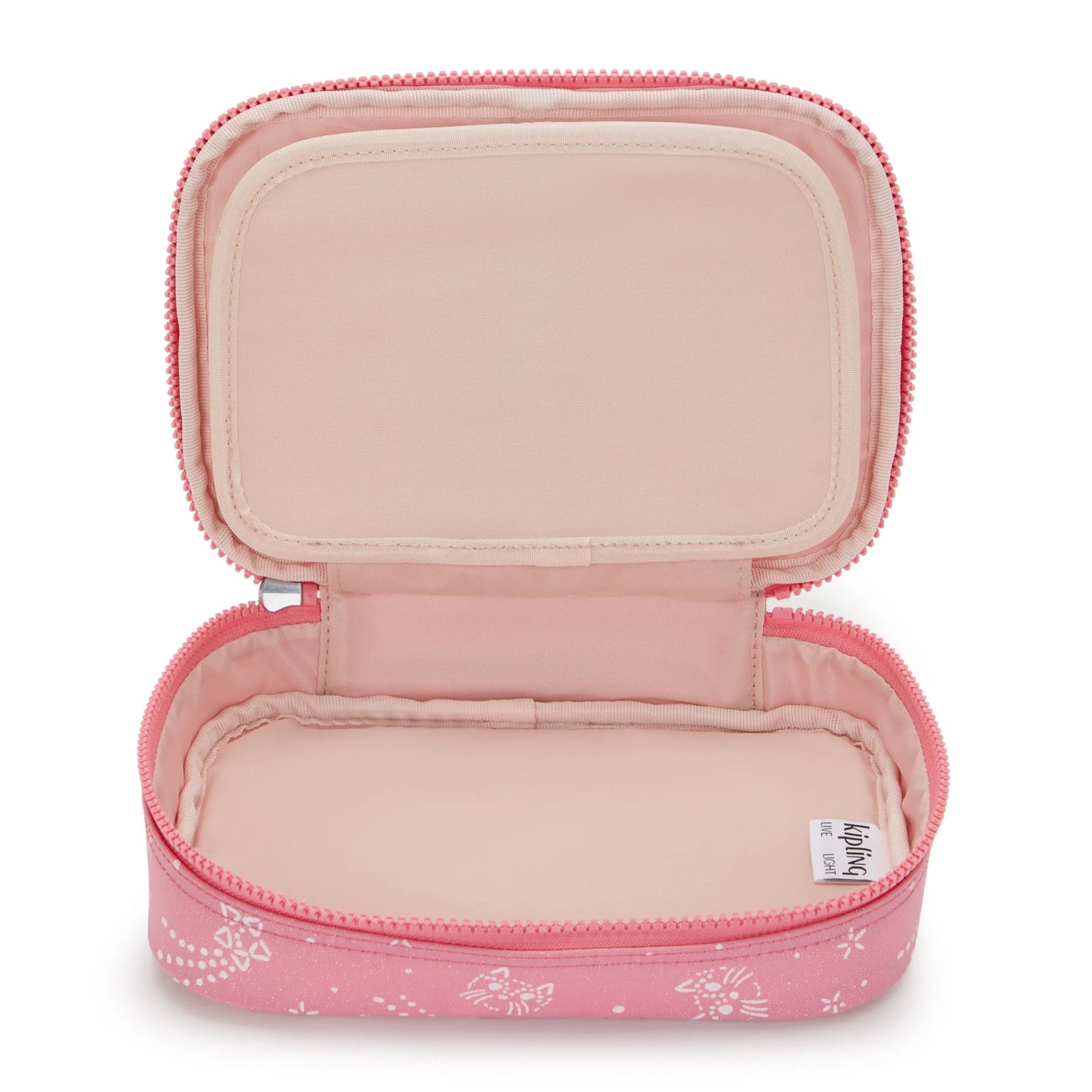 Kipling 100 PENS Pencase Glitter Cats Large - lifestyle