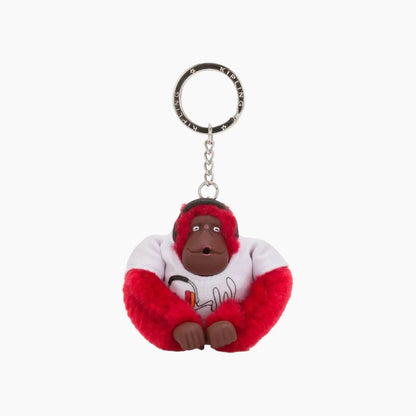 Kipling Headset Monkey Collector Keychain