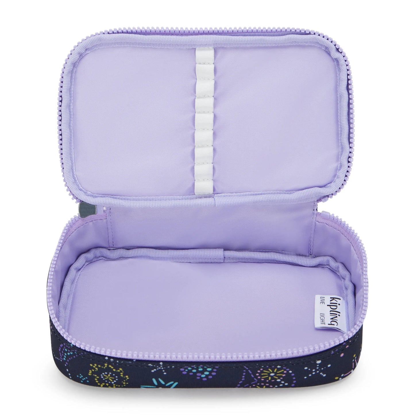 Kipling 50 Pens Pencase Unicorn Star - detail view