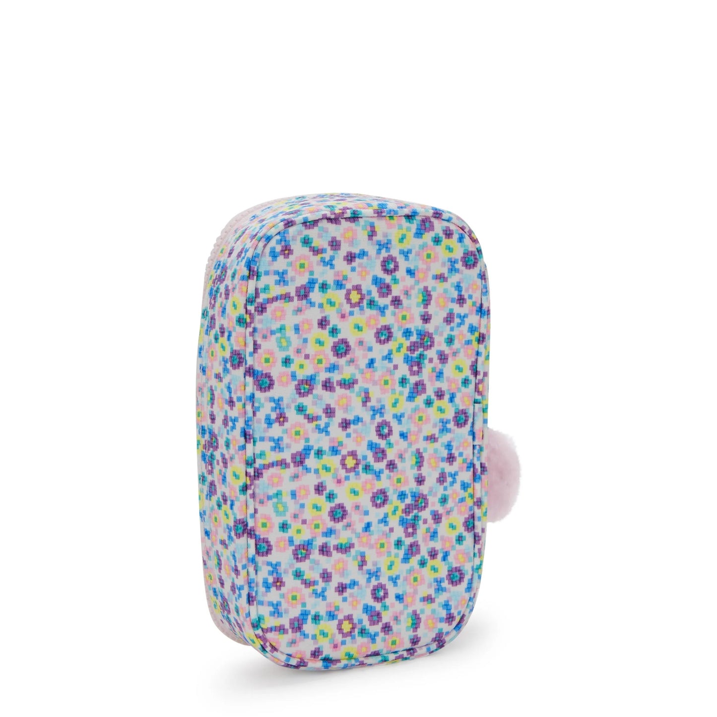 Kipling 50 PENS Digi Flower Print pencase - angle view